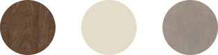 Brown Sugar on Maple + Cottage + Translucent Monument Grey on Maple